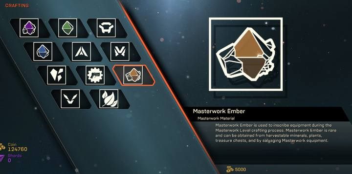 Żar potrafi być drogi, dlatego warto znaleźć inne sposoby jego pozyskania - Jak zdobywać Żar (ember)? - Crafting w Anthem - Anthem - poradnik do gry