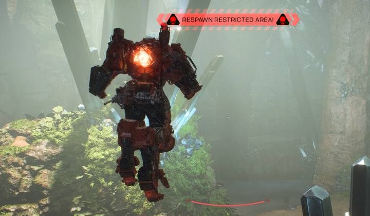 Obszary zabronionego respawnu zwykle trwają do czasu pokonania najbliższego bossa - Dlaczego nie mogę się respawnować / odrodzić w Anthem? - Anthem - poradnik do gry