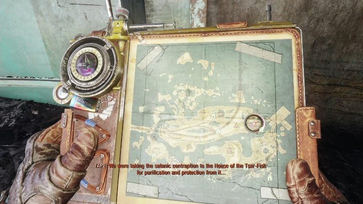 We wschodniej części mapy natrafisz na zniszczoną stację benzynową - Metro Exodus: Wołga - Ulepszenia i ciekawe miejsca, mapa, lista - Metro Exodus - poradnik do gry