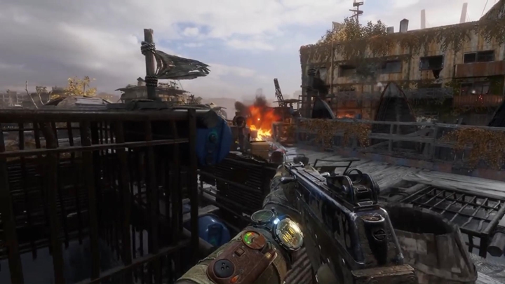 Idź za Kapitanem, aż dotrzecie na jego łódź - Metro Exodus Sams Story: Poszukiwanie Kapitana i wrogi Snajper - solucja - Metro Exodus - poradnik do gry