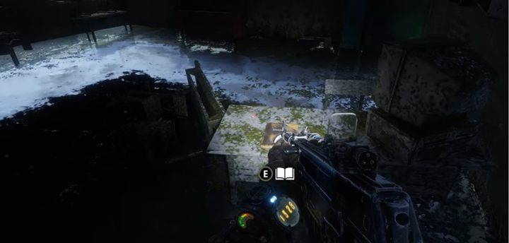 Druga notatka jest w podtopionym budynku, leży na ławce - Metro Exodus Sams Story: Notatki - lista wszystkich - Metro Exodus - poradnik do gry