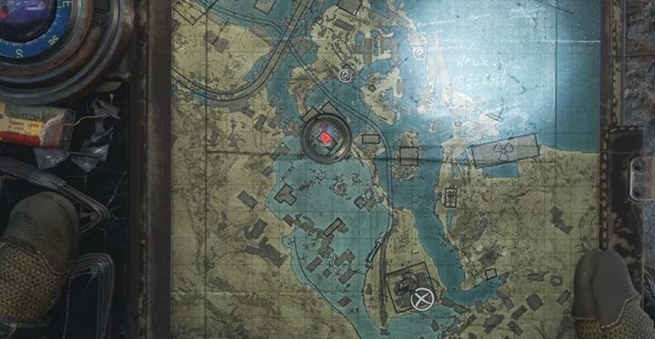 Ponownie spójrz na mapę i idź do najbliższego budynku - Metro Exodus Sams Story: Tajne skrytki Nocnych Łowców (Night Hunters Stashes) - Metro Exodus - poradnik do gry