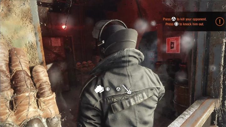 W jednym z okien zobaczysz przeciwnika - Metro Exodus: Wrogi pociąg, Moskwa - solucja - Metro Exodus - poradnik do gry