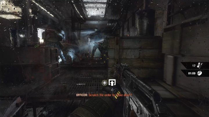 W następnym będziesz mógł schować się pod podłogą - Metro Exodus: Wrogi pociąg, Moskwa - solucja - Metro Exodus - poradnik do gry