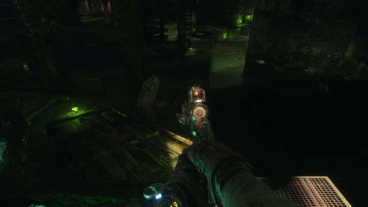Idź do miejsca wskazanego na mapie, a następnie zabierz łódź - Metro Exodus: Hangar z wielką rybą, Wołga - solucja - Metro Exodus - poradnik do gry