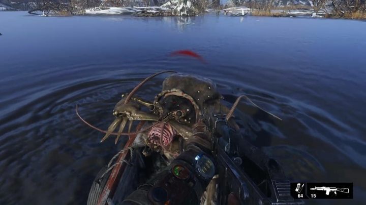 Wygląd: to ogromny skorupiak, który chroni się za pomocą pancerza - Metro Exodus: Mutanci i przeciwnicy - Metro Exodus - poradnik do gry