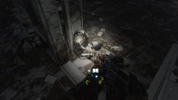 Lokalizacja: W zniszczonym centrum handlowym znajduje się mała biblioteka - Metro Exodus: Moskwa - Dzienniki i pocztówki, lista wszystkich - Metro Exodus - poradnik do gry