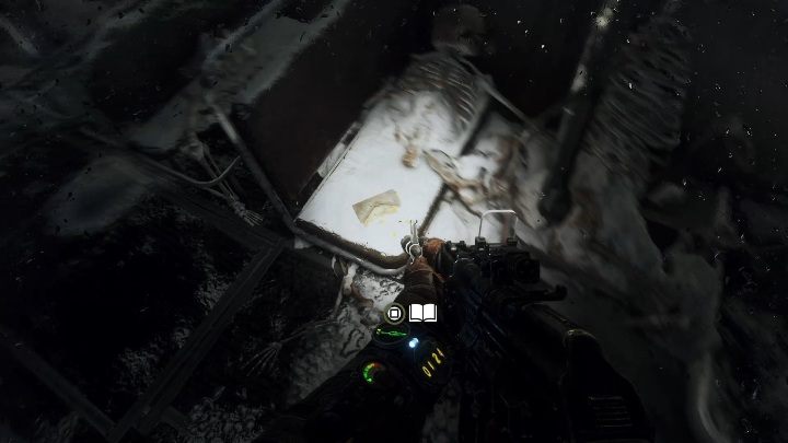 Lokalizacja: Na dolnym piętrze centrum handlowego jest zepsuty autobus - Metro Exodus: Moskwa - Dzienniki i pocztówki, lista wszystkich - Metro Exodus - poradnik do gry
