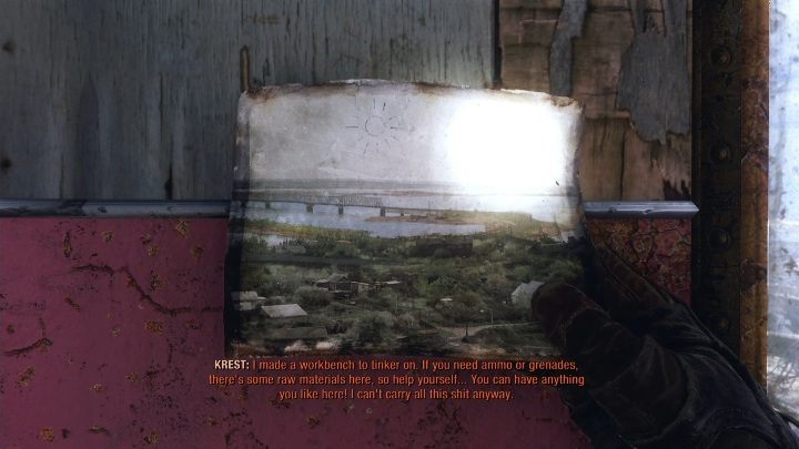 Lokalizacja: Wykonując misję fabularne w grze natrafisz na postać imieniem Krest - Metro Exodus: Wołga - Dzienniki i pocztówki, mapa, lista wszystkich - Metro Exodus - poradnik do gry