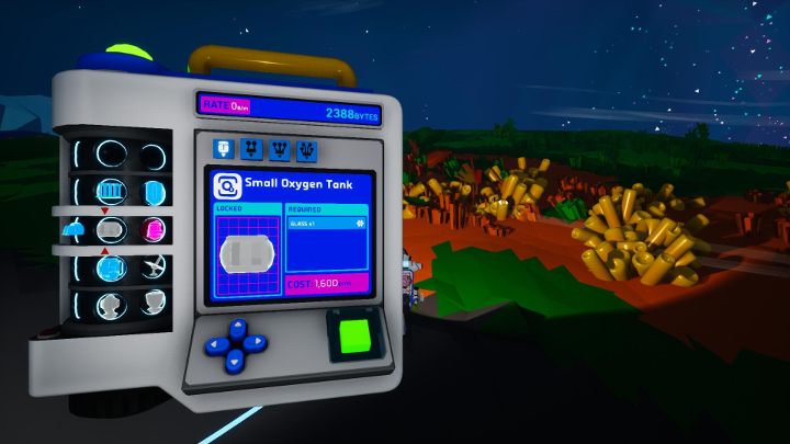 Zdobyte bajty możesz wydać w katalogu. - Jak zdobywać bajty w Astroneer? - Astroneer - poradnik do gry