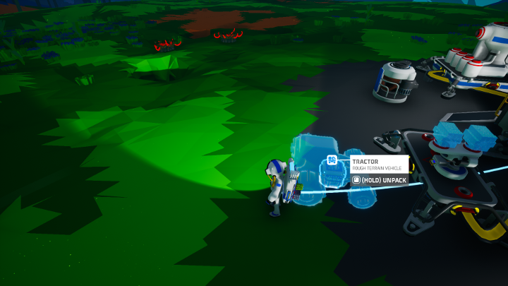 Tractor jest dostępny w Małej drukarce. - Jak stworzyć pojazd w Astroneer? - Astroneer - poradnik do gry