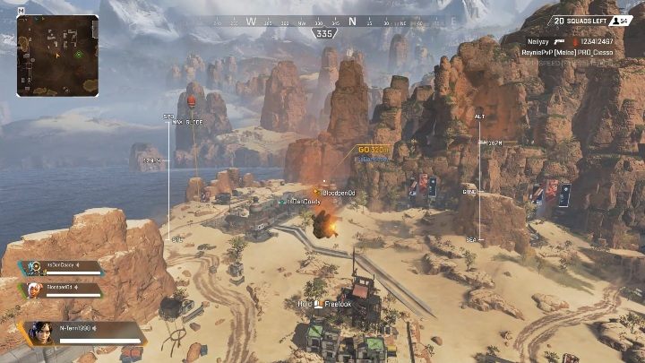 Gdy dostaniesz się do balonu wystrzeli cię on w powietrze - Do czego służą czerwone balony w Apex Legends? - Apex Legends - poradnik do gry