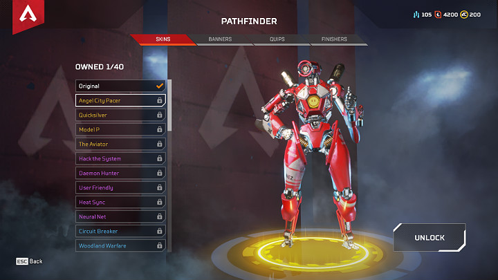 Każda Legenda dostępna w grze Apex Legends może zostać ubrana w różne dodatkowe skórki - Crafting i materiał rzemieślniczy - Mikrotransakcje - Apex Legends - poradnik do gry