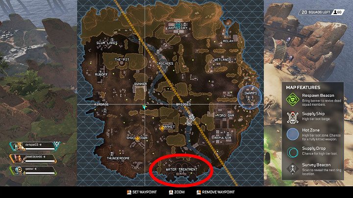 Stacja Uzdatniania Wody to obszerny teren do eksploracji na którym znajdziesz wyposażenie najwyższego poziomu - Najlepsze miejsca do lądowania w Apex Legends - Apex Legends - poradnik do gry