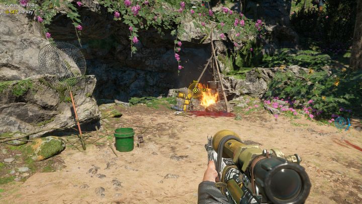 Odnalezienie jej wymaga podążania za białymi chorągwiami - Płyń z prądem | Ukryte skarby w Far Cry New Dawn - Far Cry New Dawn - poradnik do gry