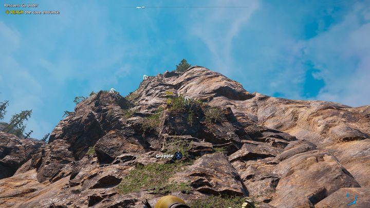 Na szczycie znajdziesz ogromny zbiornik wodny, znajdującego się na dnie sporych rozmiarów jamy - Robotnicy toną | Ukryte skarby w Far Cry New Dawn - Far Cry New Dawn - poradnik do gry