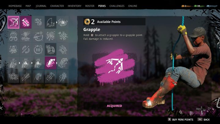Talent Kotwiczka wymaga tylko dwóch punktów talentów. - Jak odblokować kotwiczkę w Far Cry New Dawn? - Far Cry New Dawn - poradnik do gry