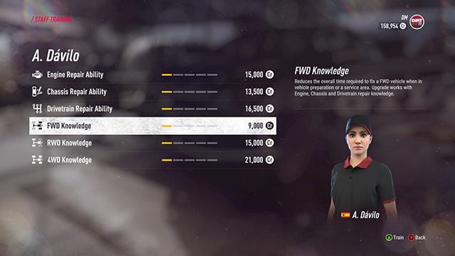 Na początku warto skupić się na szkoleniach ekipy - DiRT Rally 2.0: Tryb kariery - DiRT Rally 2.0 - poradnik do gry