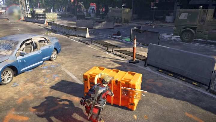 Skrzynia ze zrzutem zaopatrzenia. - Zrzut zaopatrzenia w The Division 2 - The Division 2 - poradnik do gry