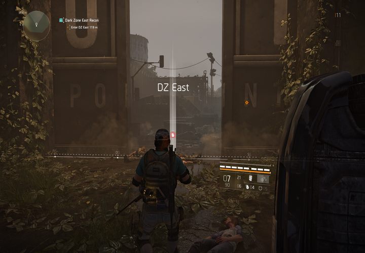 Zdjęcie przedstawia wejście do pierwszej dostępnej Strefy Mroku. - Strefy Mroku w Division 2 - The Division 2 - poradnik do gry