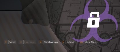 Możesz zmienić poziom trudności na ekranie mapy (domyślnie przytrzymaj G). - Jak zresetować misję w Division 2? - The Division 2 - poradnik do gry