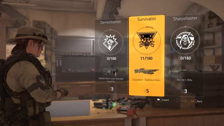 W momencie premiery udostępnione zostały 3 specjalizacje - Niszczyciel, Surwiwalista i Snajper. - Specjalizacje - odblokowanie, rodzaje, rozwój w The Division 2 - The Division 2 - poradnik do gry