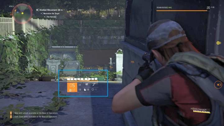 Dwa paski reprezentujące pancerz i punkty zdrowia - odpowiednio linia przerywana i ciągła. - Pancerz i punkty zdrowia w The Division 2 - The Division 2 - poradnik do gry