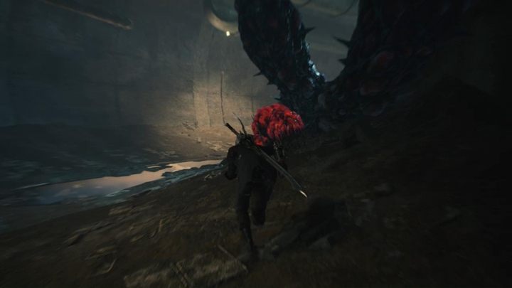W tunelu natkniesz się na czerwone kokony krwi, które są blisko korzeni Klifota - Misja 03 - Latający łowca - Solucja Devil May Cry 5 - Devil May Cry 5 - poradnik do gry