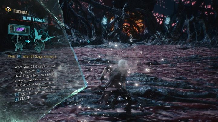 Przyjdzie ci teraz kierować Dante, który w końcu staje się grywalnym bohaterem - Misja 10 - Przebudzony - Solucja Devil May Cry 5 - Devil May Cry 5 - poradnik do gry
