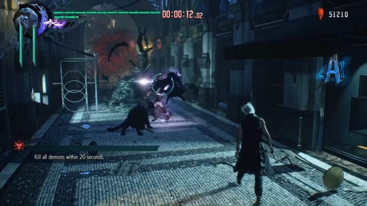 Twoim zdaniem jest wyeliminować demony w czasie 20 sekund lub mniej - Tajna misja 06 w Devil May Cry 5 - Devil May Cry 5 - poradnik do gry