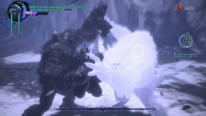 Przed walką z Goilatem wybierz koszmar i przystąp do walki - Misja 14 - Rozdroże - V - Solucja Devil May Cry 5 - Devil May Cry 5 - poradnik do gry