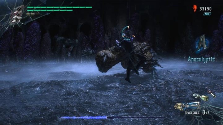 Staraj się nie stać pod bossem i koniecznie wyposaż się w Gerbera, która pozwoli ci uniknąć sporo ataków - Malphas - Boss w Devil May Cry 5 - Devil May Cry 5 - poradnik do gry