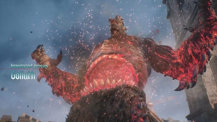 Goliat stanowi już większe wyzwanie niż poprzedni boss - Goliat - Boss w Devil May Cry 5 - Devil May Cry 5 - poradnik do gry