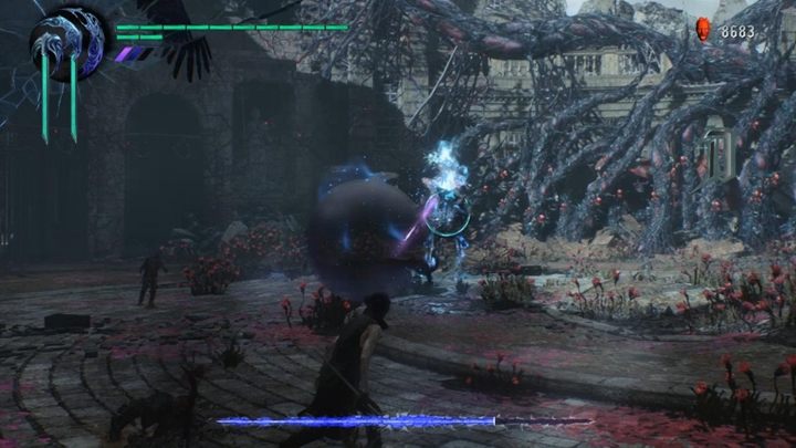 Po pewnym czasie wszystko wróci do normy - Elder Geryon Knight - Boss w Devil May Cry 5 - Devil May Cry 5 - poradnik do gry