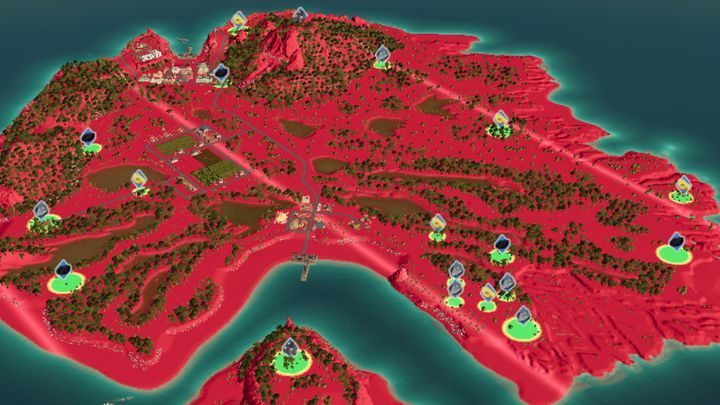 W momencie, gdy rozpoczynasz rozgrywkę zapoznaj się z rozłożeniem surowców na poszczególnych wyspach - Porady na start gry Tropico 6 - Tropico 6 - poradnik do gry