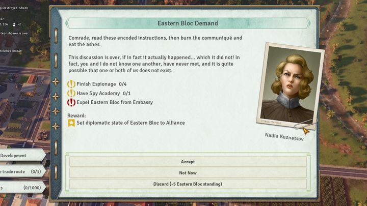 Ważną rolę w polityce zagranicznej odgrywa także Embassy - Polityka i konstytucja w Tropico 6 - Tropico 6 - poradnik do gry