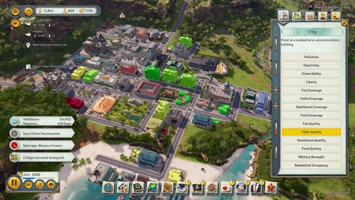 1 - Zadowolenie, popracie i aprobata w Tropico 6 - Tropico 6 - poradnik do gry