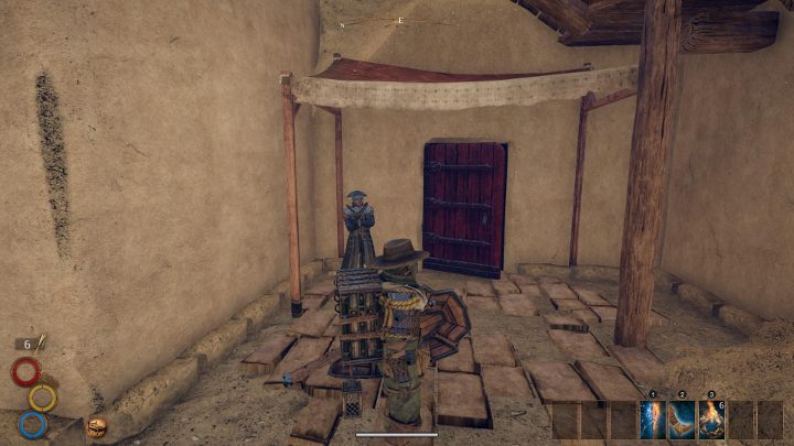 Twoim pierwszym celem będzie odwiedzenie miejskich slumsów - Sand Corsairs - Solucja Outward - Outward - poradnik do gry