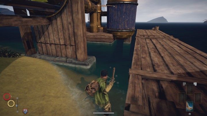 Kilka miejsc do łapania ryb odnajdziesz przy plaży w Cierzo. - Jak zarobić 150 srebra na początku? - Outward - poradnik do gry