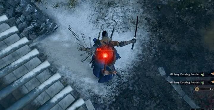 Walkę rozpocznij od ciosu krytycznego z dachu budynku - Shigekichi of the Red Guard - Boss w Sekiro Shadow Die Twice - Sekiro Shadows Die Twice - poradnik do gry