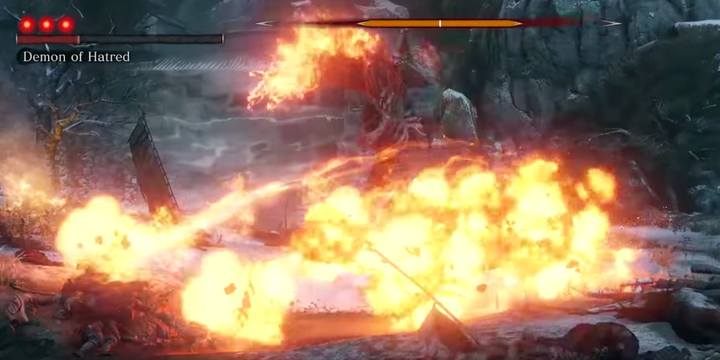 1 - Demon of Hatred - Boss w Sekiro Shadow Die Twice - Sekiro Shadows Die Twice - poradnik do gry
