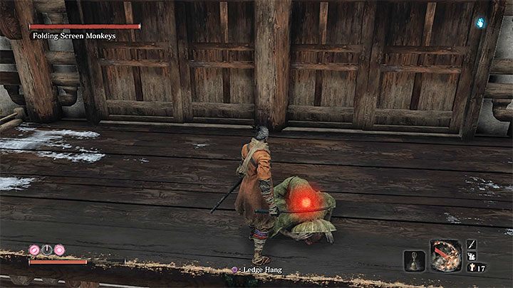Donośny dźwięk dzwonu ogłuszy tymczasowo małpę - Jak znaleźć i zabić Małpy z parawanu w Sekiro? - Sekiro Shadows Die Twice - poradnik do gry