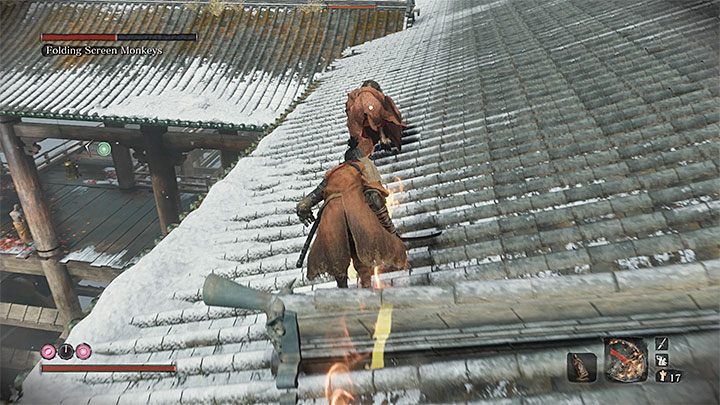 Małpa ta jest w stanie zaalarmować swoim krzykiem pozostałe i sprawić, że rzucą się do ucieczki - Jak znaleźć i zabić Małpy z parawanu w Sekiro? - Sekiro Shadows Die Twice - poradnik do gry