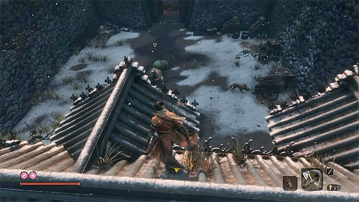 Wyrusz prosto po większym moście i zignoruj mijanych przeciwników - Jak dostać się do Świątyni Senpou w Sekiro Shadows Die Twice? - Sekiro Shadows Die Twice - poradnik do gry