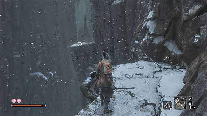 Eksplorację Zatopionej Doliny warto rozpocząć od wybrania się w prawo po to żeby dotrzeć do sekretnego obszaru - Zatopiona dolina | Solucja Sekiro Shadows Die Twice - Sekiro Shadows Die Twice - poradnik do gry