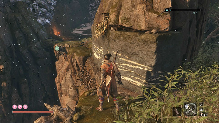 Dotrzyj do ściany, na którą musisz się wdrapać - Głębiny w Ashinie (Ashina Depths) | Solucja Sekiro Shadows Die Twice - Sekiro Shadows Die Twice - poradnik do gry