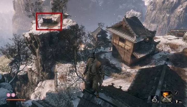 Aby je zdobyć: udaj się do Muru podzamcza - ścieżka do bramy i zejdź do wioski poniżej - Petarda Shinobi | Narzędzia protezy w Sekiro Shadows Die Twice - Sekiro Shadows Die Twice - poradnik do gry
