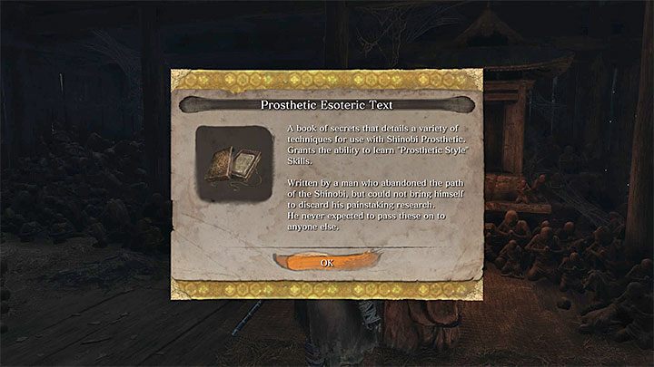 2 - Ezoteryczne teksty (Księgi umiejętności) w Sekiro Shadows Die Twice - Sekiro Shadows Die Twice - poradnik do gry