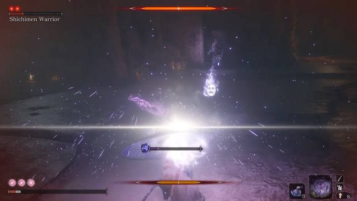 Parasol Feniksa to drugie ulepszenie Wmontowanego parasola - Jak uodpornić się na Strach w Sekiro? - Sekiro Shadows Die Twice - poradnik do gry