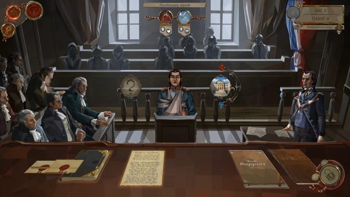 Możliwość Pomyłek: 1 - Dzień 9 - Gerard Boustin i syn Gobela - Solucja We The Revolution - We. the Revolution - poradnik do gry